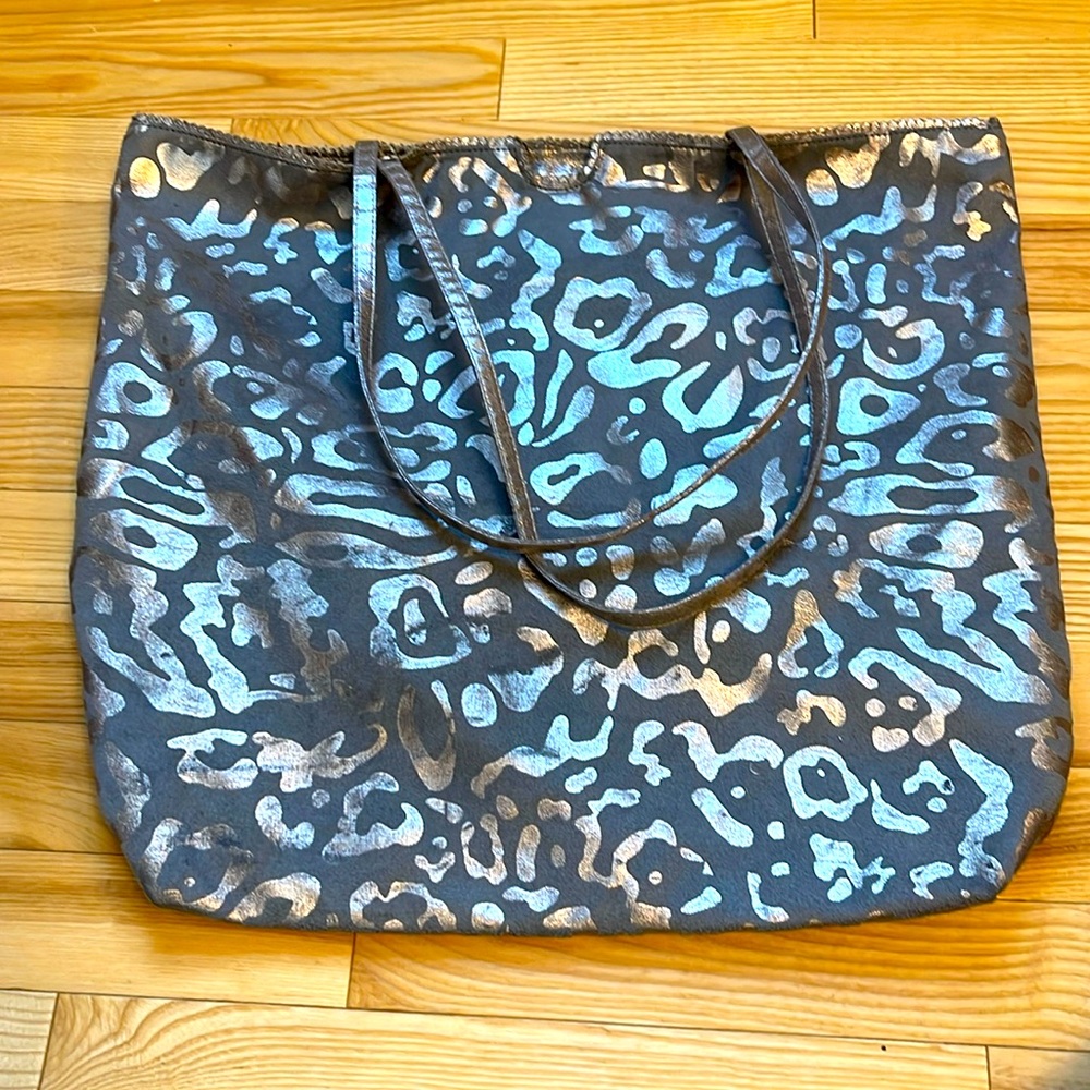 Carlos Falchi handmade tote bag